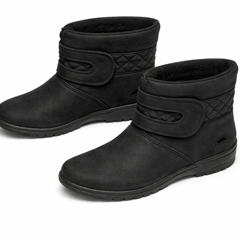 CHROMATICS by Totes Black Waterproof Booties Sz 9M